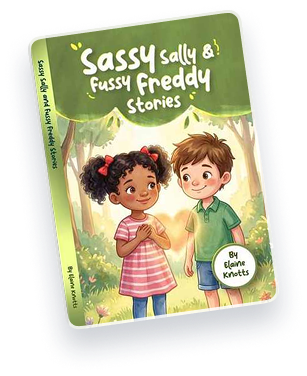 Sassy Sally and Fussy Freddy Stories book cover